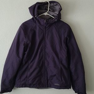 Fleece lined Eddie Bauer softshell jacket